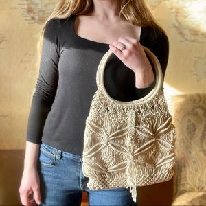 1970s Crochet Purse